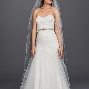 Pre owned RUCHED MERMAID TULLE  Dress dress